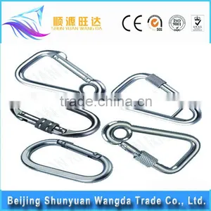 Common Design Custom Heavy Duty Lanyard Brass Snap Hook Key Ring thumbnail-4