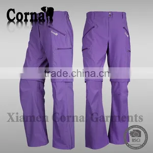 2016 New Design Lightweight Polyester Colorful Women Anti-wrinkle Ladies Fashion Short Pants for Wholesales thumbnail-4