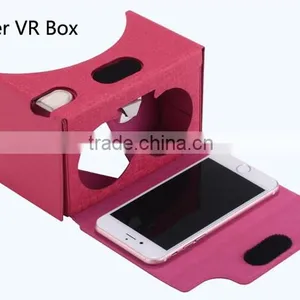 High-end PU Cardboard 2.0 Google vr in Shenzhen thumbnail-2