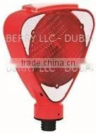 SOLAR FLASH LIGHT Size:90 x 235 x 290 Weight: 0.84 K.G. Material: PC Lens/ABS Cover thumbnail-1