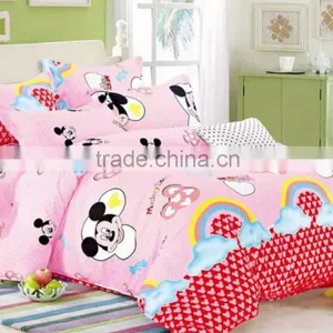 Microfiber 100% Polyester Fabric Soft Brushed Fabric Printing Bedsheet Fabric of China thumbnail-4