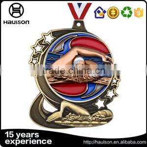 Gold Medal Seller Custom Hollow Out Casting Soft Enamel Usa Flag Insert Zinc Alloy Antique Gold Plated Wrestling Sport Medal Wit thumbnail-6