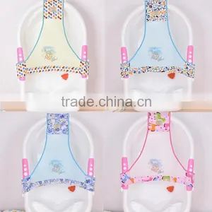 Newborn Baby Bath Tub Seat Adjustable Baby BathTub Rings Net Children Bathtub Infant Safety Security Support Baby Shower thumbnail-2