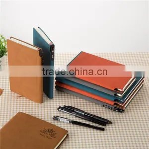 Professional Stationery Hot Sale Hardcover pu Notebook With Elastic Band thumbnail-3