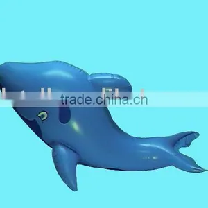 Inflatable Dolphin, Inflatable Toy, Inflatable Animal Toy, Inflatable Model, Inflatable Dolphin Rider thumbnail-1