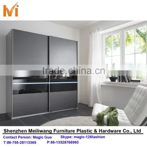 2016 Hot Sale Soft Closing Coplanar Wardrobe Sliding Door System thumbnail-1