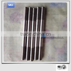 Incoloy825/2.4858 Stainless Steel Fastener Thick Stem Stud Bolts Alloy 825 thumbnail-1
