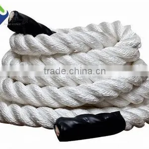 2 Inch Black Polydacron Training Ropes / Battle Ropes for Body Fitness thumbnail-3