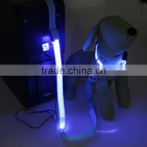 Waterproof Led Usb Rechargeable Flashing Dog Collars & Leashes thumbnail-1
