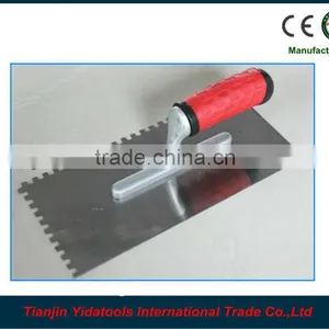 Plastering Trowel With Rubber Plastic Handle thumbnail-1
