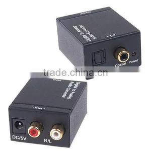 Digital Optical Coaxial Toslink to Analog RCA Audio Converter thumbnail-1