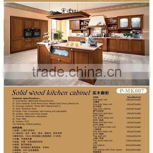 Antiqu Style Oak Kitchen Cabinets thumbnail-1
