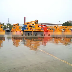 DFAC Hubei 14m Hydrauli Aerial Cage thumbnail-6