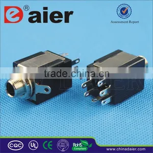 PJ-625HA Daier Audio Stereo 8 PINS DC Phone Jack 1/4'' Jack thumbnail-1