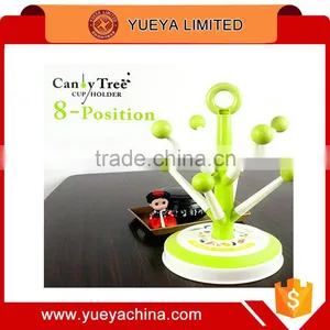 Mug Hooks Stand Tree Organizer 8 Pcs Racks Kitchen Cup Holder Coffee Tea Home Collection thumbnail-1
