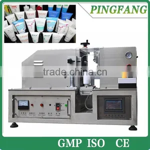 HX-007 Semi-Automatic Ultrasonic Plastic Soft Tube Sealing Machine thumbnail-1