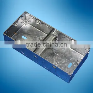 1+1+1 47mm Sizes Electrical Connecting Metal Boxes Iraq GI Boxes Sizes thumbnail-2