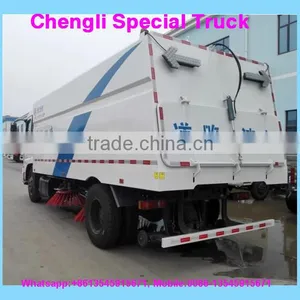 New 8cbm Cleaning Sweeper Truck/Street Cleaning Truck With Snowing Cleaning Equipments/Road Sweeper Trucks For Sales thumbnail-5