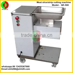 Hot Sell Stainless Steel Medium Size Electric Commercial Vertical Meat Cutting Machine Meat Slicer thumbnail-1
