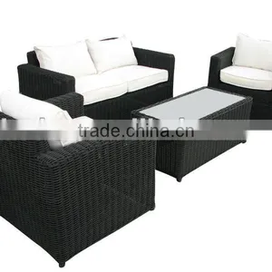 All-weather Wicker Rattan Sofa thumbnail-1