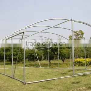 Gazebo Greenhouse / Poly Tunnel Greenhouse With Opened Door6*3.5*1.95m thumbnail-1
