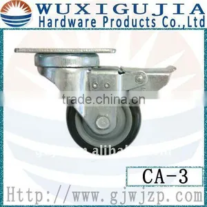 PE Rubber Wheel Caster thumbnail-1