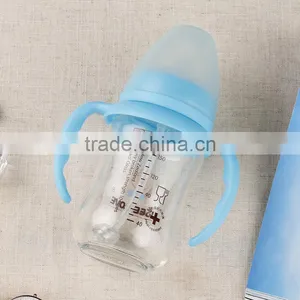 Clear Borosilicate Glass Baby Feeding Bottle Factory thumbnail-2