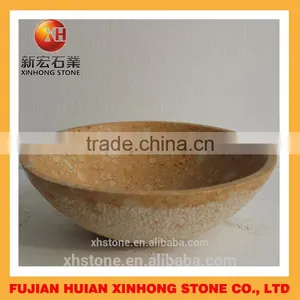 Unique Design Hand Carved Marble Stone Basin thumbnail-6