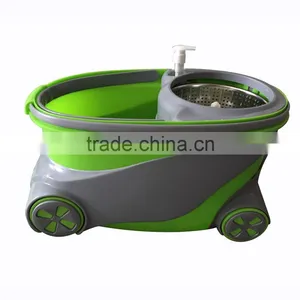 360 Spin Mop to Easy Portable With Wheels thumbnail-3