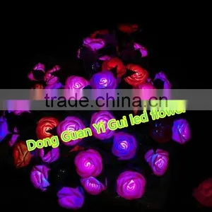 LED Flower for Wedding Place/ Beautiful Inflatable Flower Rose thumbnail-6