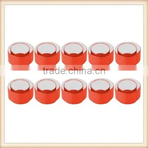 10 X HIGH VISIBILITY SLAP ARM BANDS - REFLECTIVE FLUORESCENT ORANGE SNAP BANDS thumbnail-2