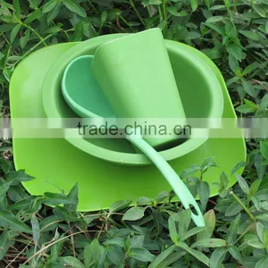Serviceable Hot Design Traditional Bamboo Fiber Dinner Set thumbnail-1