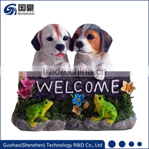 Impressive Adorable Welcome Dog Garden Statues thumbnail-1
