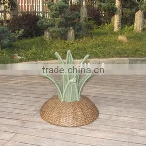 Pineapple Aluminum Hamper Outdoor Furniture Rattan Storage Boxs thumbnail-5