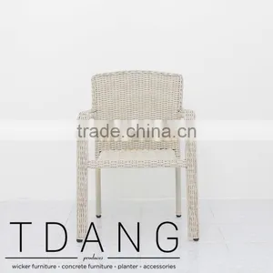 Hampton Wicker Dining Chair - Outdoor Patio Furniture - Wicker Furniture thumbnail-1