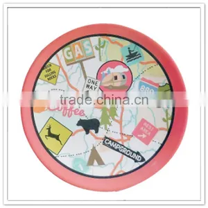 Cute Design Children Safety Zoo Plate Round Plastic Dry Fruit Plate for Festival Use Holiday Use thumbnail-3