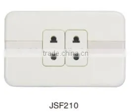 Cheap Plastic Panel 2 Gang 2 Way Hdmi Wall Panel Mounted Socket thumbnail-2