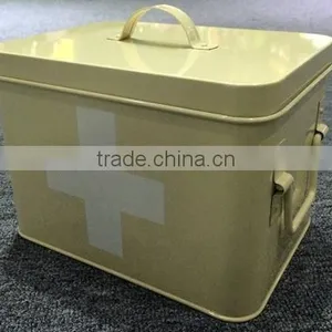 Pill Box(White Cross and 2 Tiers),MSO-162 thumbnail-2