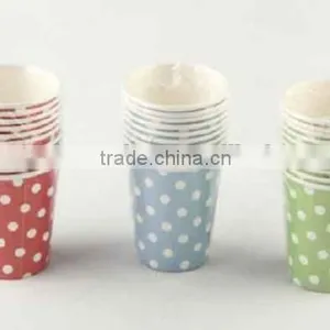 2016 Hot 10pcs Happy Birthday 250ml Paper Cups With Nice Printing thumbnail-2