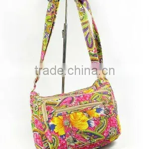 COTTON FABRIC BEACH BAG thumbnail-1