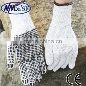NMSAFETY Cotton Gloves Dotted / Pvc Dotted Palm Gloves thumbnail-1