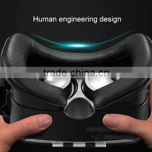VR Headset With 3D Glasses VR Box With Remote Control V6 42mm Lenses 4.5 - 6 Inch thumbnail-4