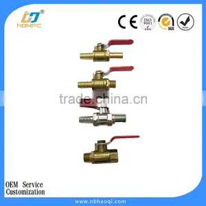 Male x Female NPT Brass Ball Valve thumbnail-2