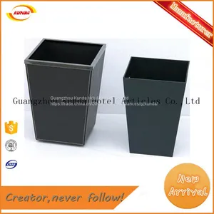 Leather Surface New Design Garbage Waste Bin GPX-667 thumbnail-1