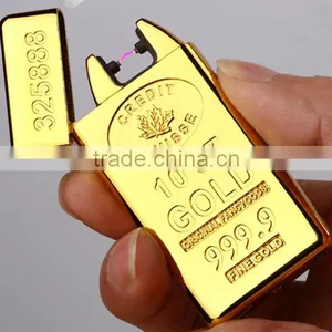 2016 Hot Sale Electronic Gold ARC Lighter thumbnail-1