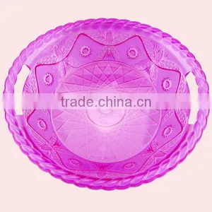 PS Material Plastic Fruit Container With Handle thumbnail-2