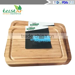 Manufacturers Selling New Bamboo Chopping Block 2 PCS Sink Organic Bamboo Cutting Board thumbnail-4