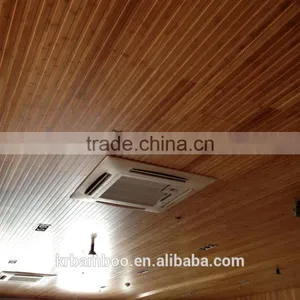Carbonized Horizontal Matt Finish Bamboo Ceiling Panel With 20 Years Durable Quality for Indoor Use thumbnail-6