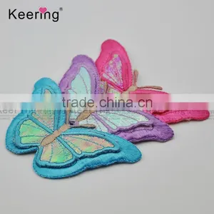 Factory Direct Wholesale Pretty Butterfly Embroidery Patch WEF-742 thumbnail-5