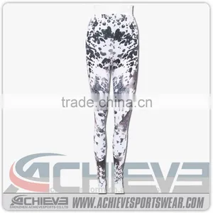 Wholesale Fitness Pants, Spandex and Cotton Fabric Leggings 2016 thumbnail-3